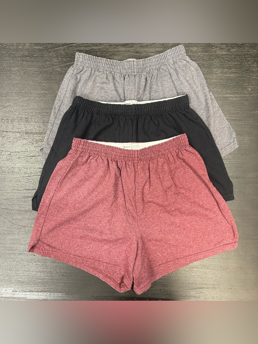 Lot Of 3 Soffe Shorts Size Large Juniors